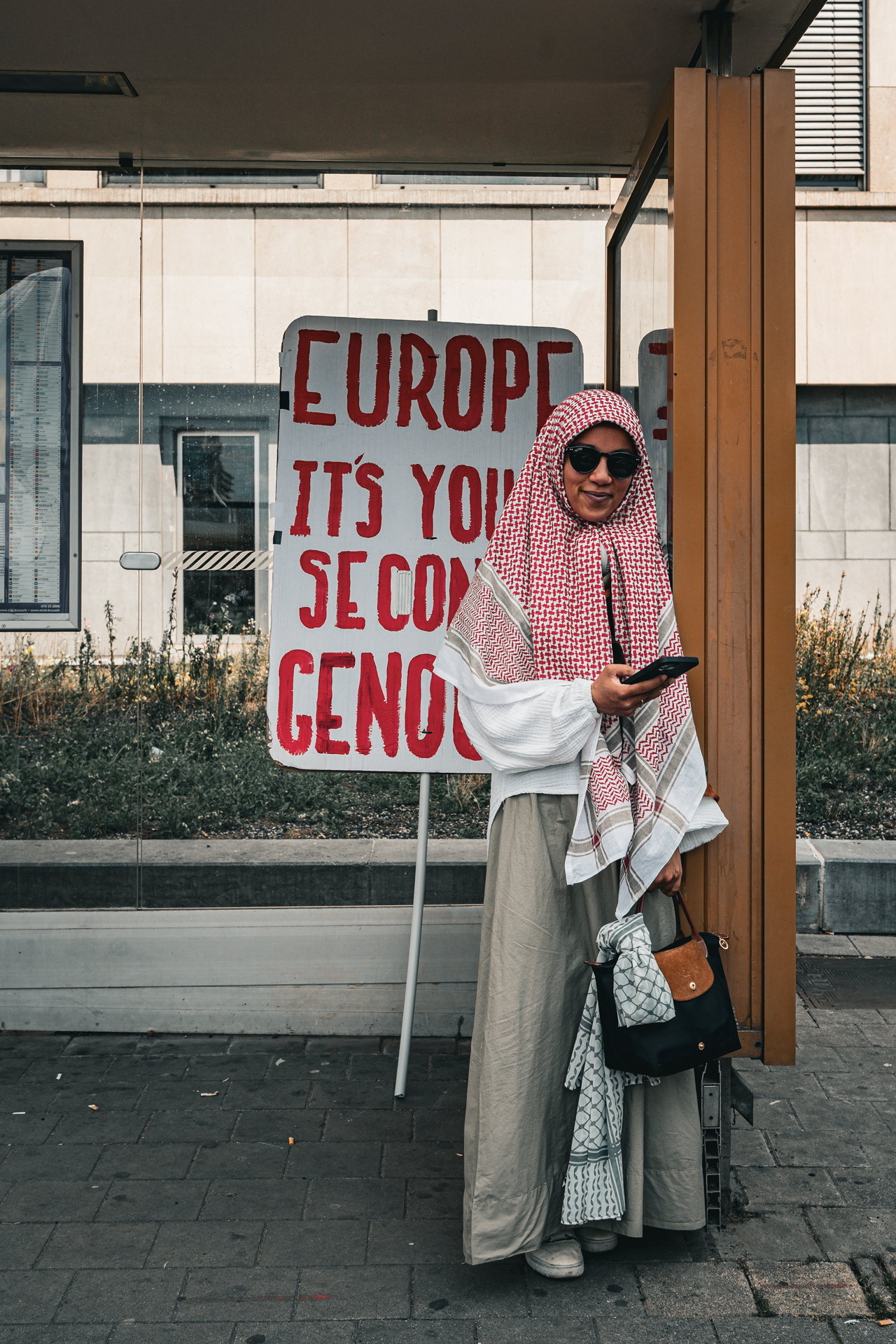 Gaza betoging Brussel